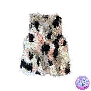 Say What? Multicolor Fur Vest